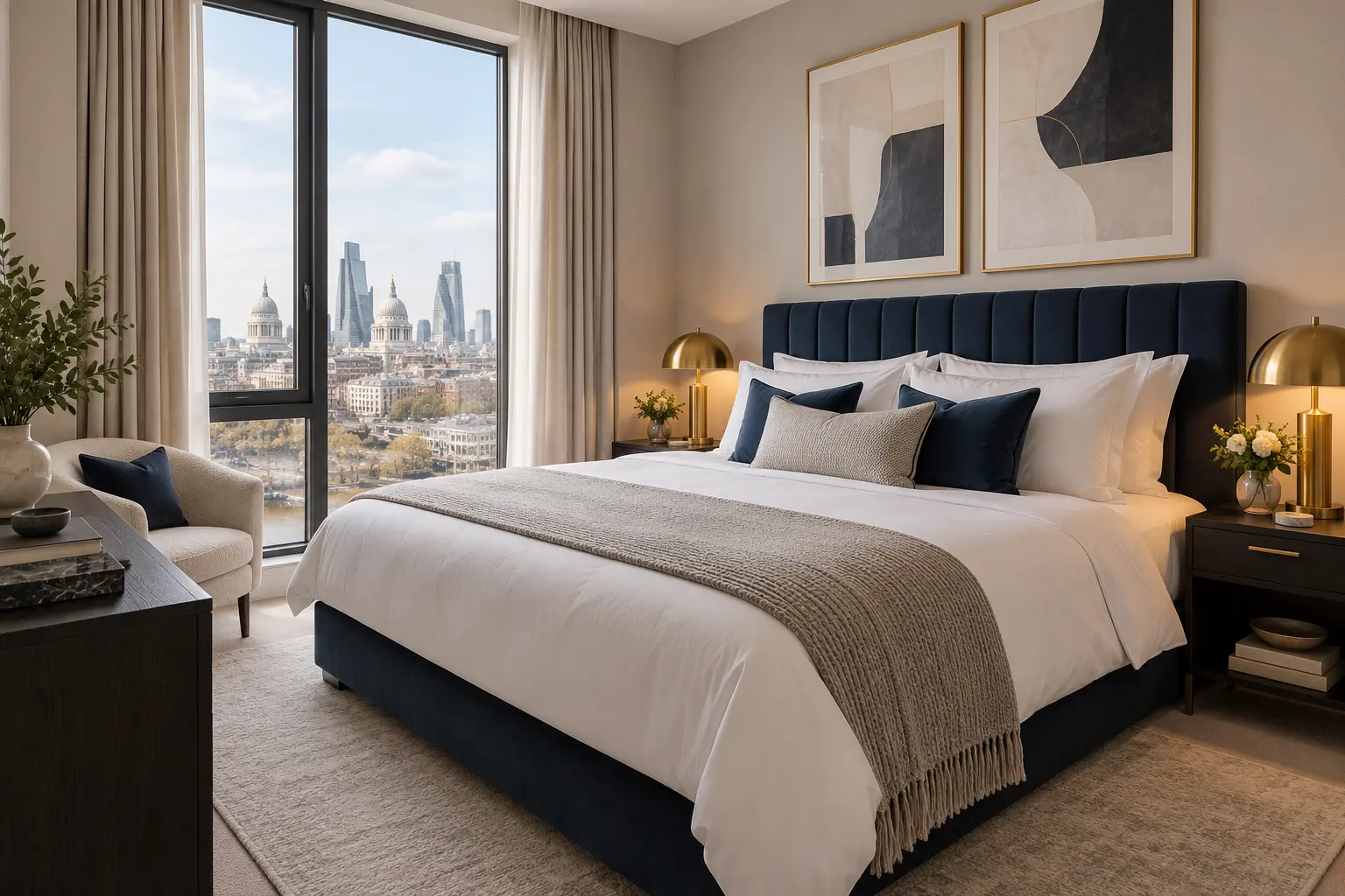 Central London Two-Bedroom Apartment illustrative concept image 2